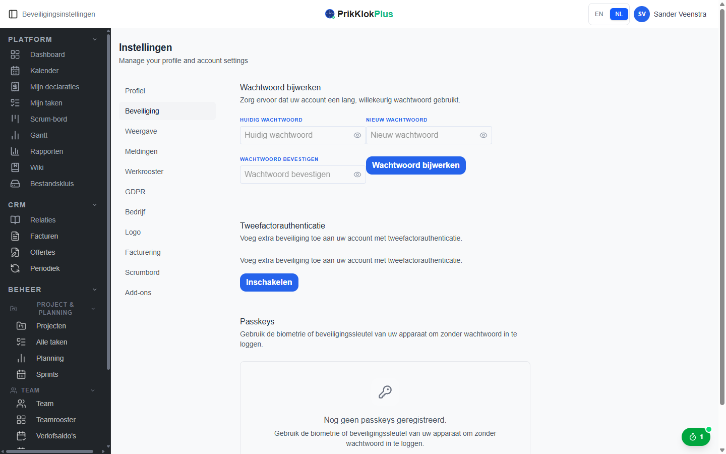 Beveiliging & privacy